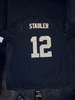 New Raiders Ken Stabler #12 Football Jersey size 56 (3X)
