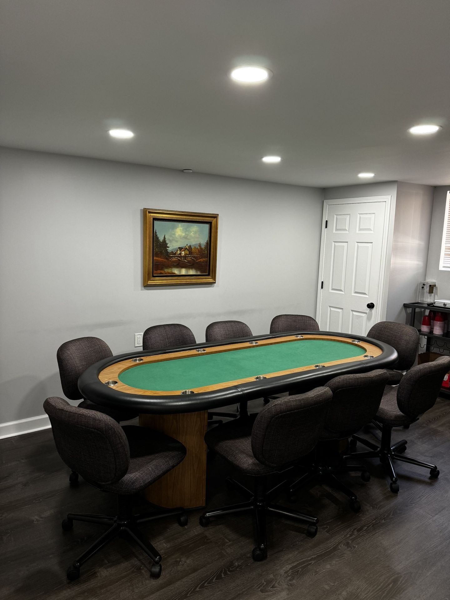 Poker Table And Chairs