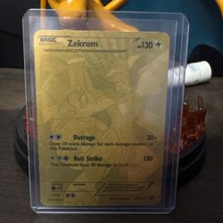 Zekrom 115 Secret LP Good Condition (authentication certified on ebay)