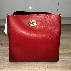 Coach purse red
