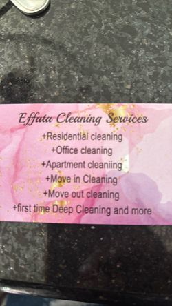 Effata cleaning services LLC
