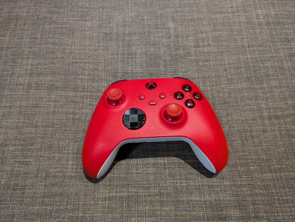 Xbox Controller Red And White