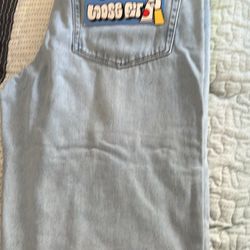 Loose Fit Empire Jeans