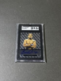 (SGC 9.5 / 10) 2011 Leaf Metal MMA Jose Aldo Auto Card #BA-JA-1