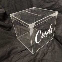 Acrylic Box For Cards