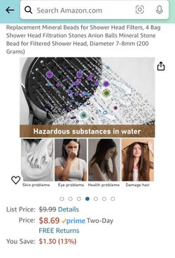 Shower Beads