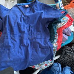 Assorted Scrub Tops