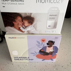Breast Pump And Milk Bags 