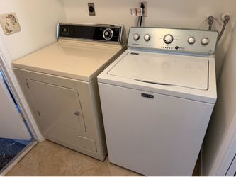 Maytag Washer and Heavy Duty Maytag Dryer