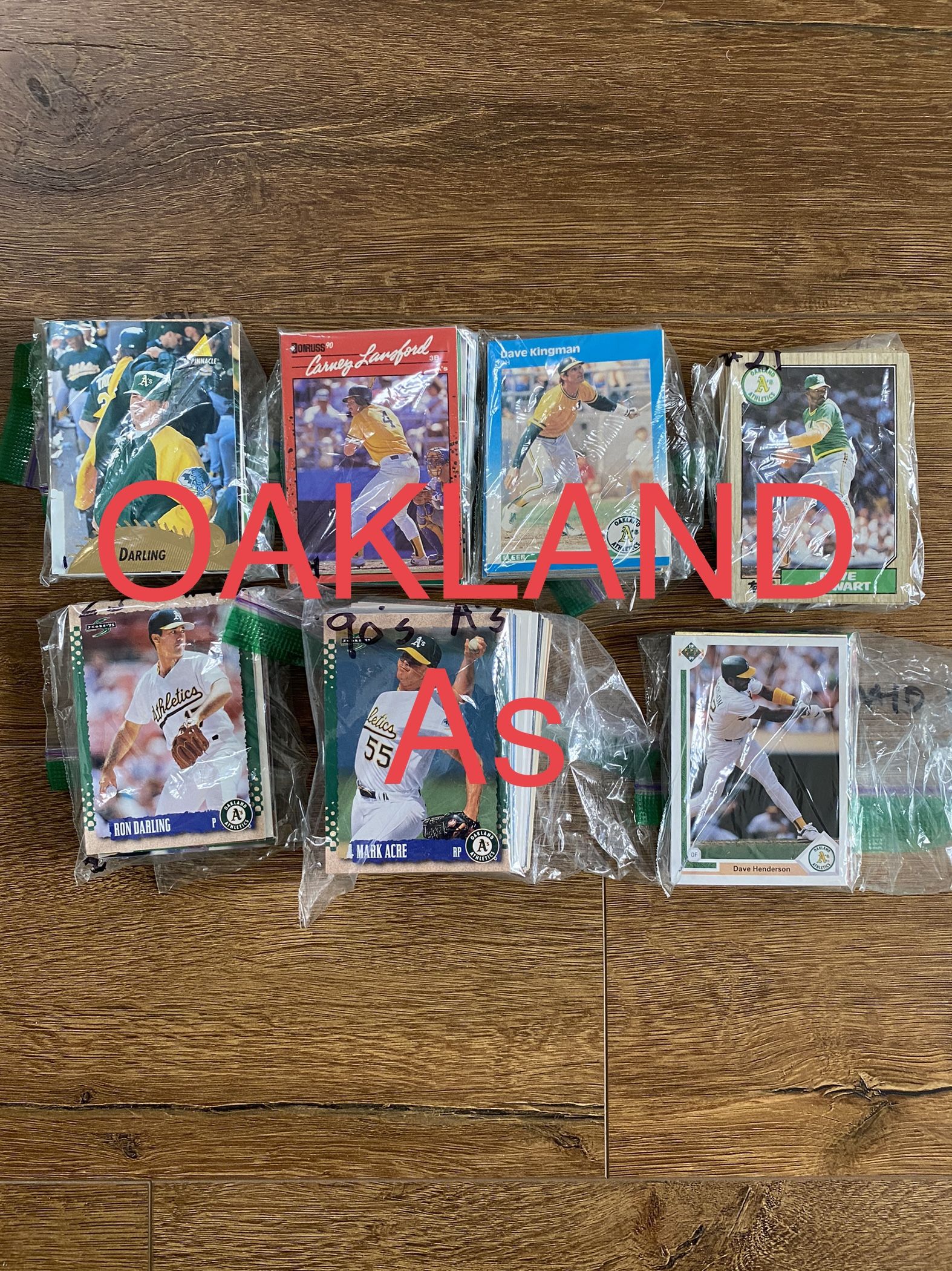 Oakland A’s Baseball Cards