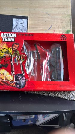 G.I. Joe action team fire rider 1970s
