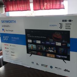 Brand New 55 Inch Google Smart Tv