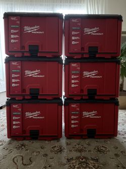 Milwaukee Packout 19.5 in. W x 14.7 in. H x 14.5 in. D Cabinet in Red (1-Piece)