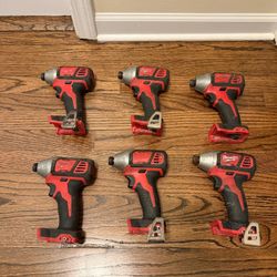 M18 18V Lithium-Ion Cordless 1/4 in. Hex Impact Driver (Tool-Only)