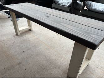 Custom Wood Bench