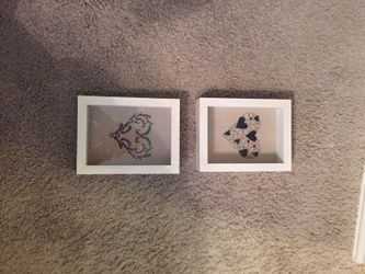 PBTEEN framed heart pictures
