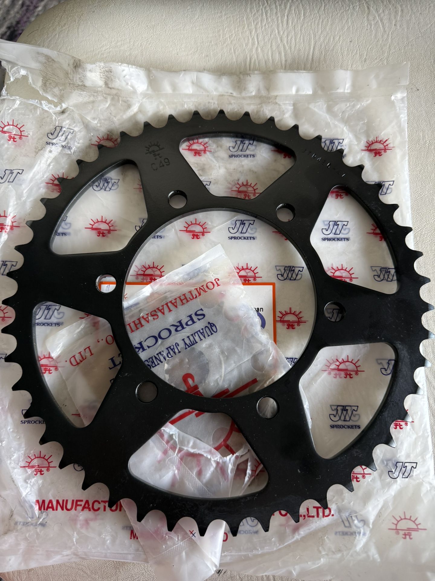 JT Sprockets JTR486.47 47T Steel Rear Sprocket, black/JT Sprockets - JTF1581.16 - Steel Front Sprock
