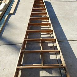 12 Foot Wooden Ladder