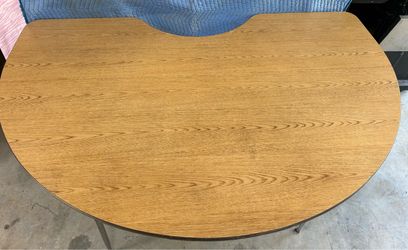 Adjustable Kidney Shape Table