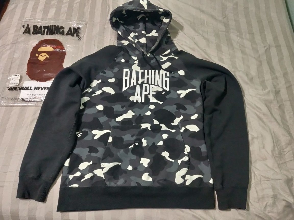 Bape Glow in the dark NYC camo large