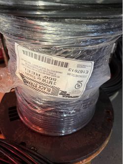 500 ft #3 Gauge Black Stranded Copper THHN Wire