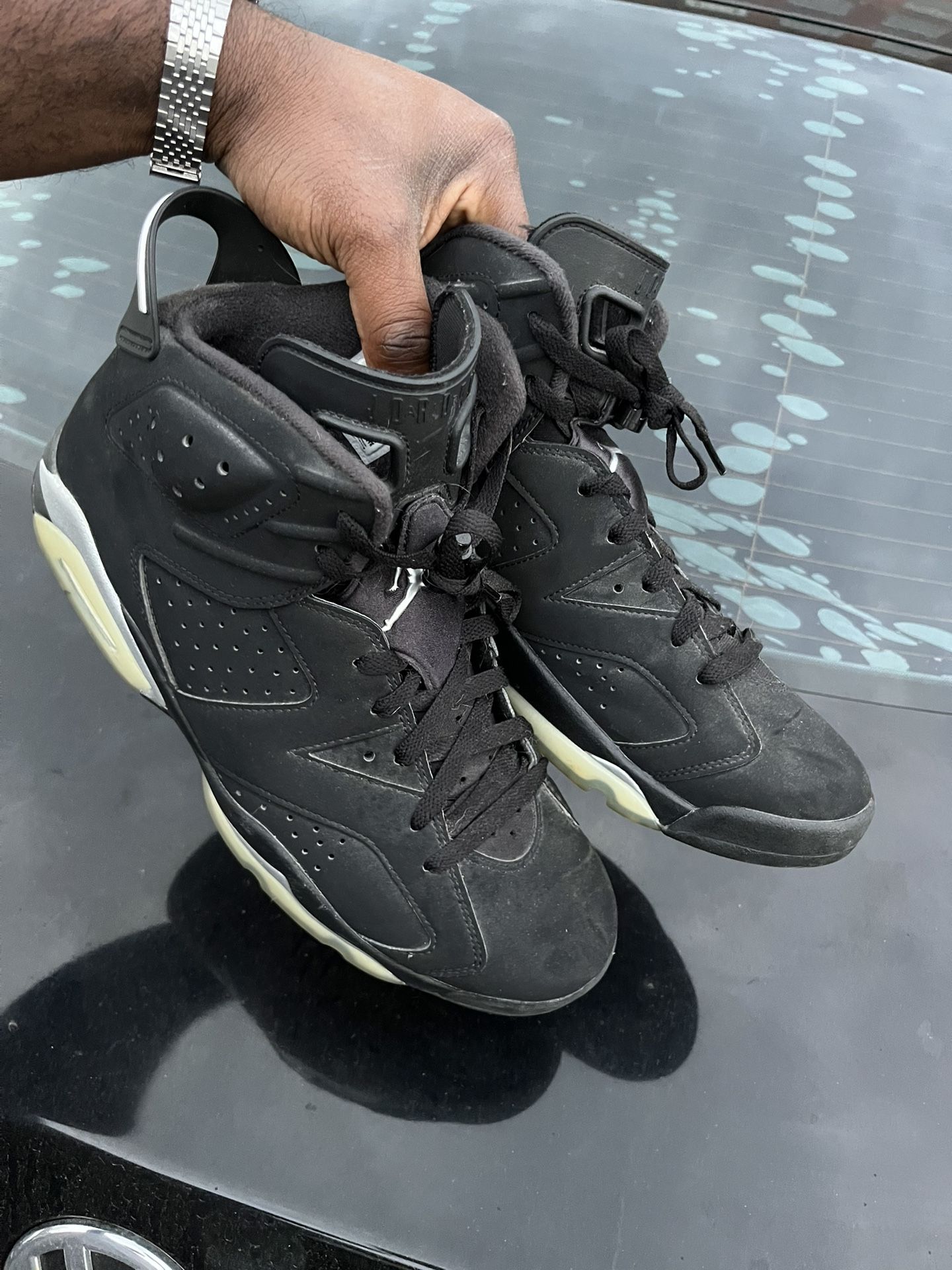 Jordan 6 Metallic Black