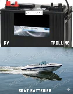 boat/marine STARTING batteries