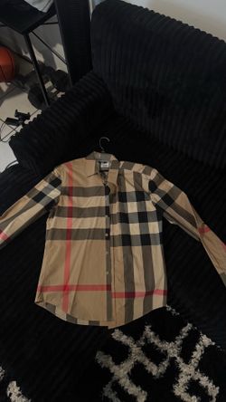 burberry button up