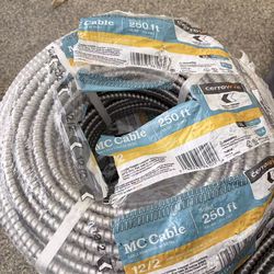 12/2 mc cable 250ft$190  10/2 mc cable 250ft$350 10/3mc cable 250ft$380