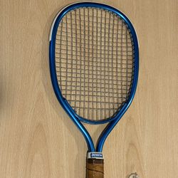 Ektelon Wisp II Racquetball Racquet Vintage Blue, Leather Grip Aluminum