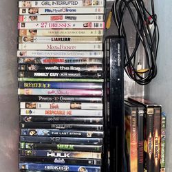 36 DVD’s + Sony Player All Working Mixed Titles Zoom!