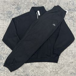 Mens Alo Quarter Zip Set Size M