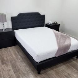 Full-Size-Bedroom-Set ⚜️ Juego-de-Dormitorio Tamaño-Full 🚚[Fast-Delivery]💨