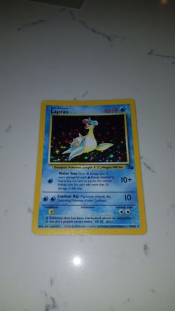 Lapras base set 10/62 Gem MINT
