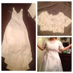 Wedding gown Size 8