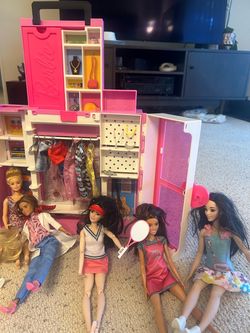 Barbie closet,  Barbie tennis and etc