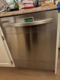 Free Kenmore dishwasher - stainless steel