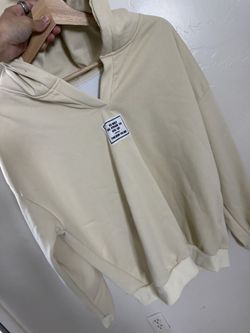 Beige Hoodie 