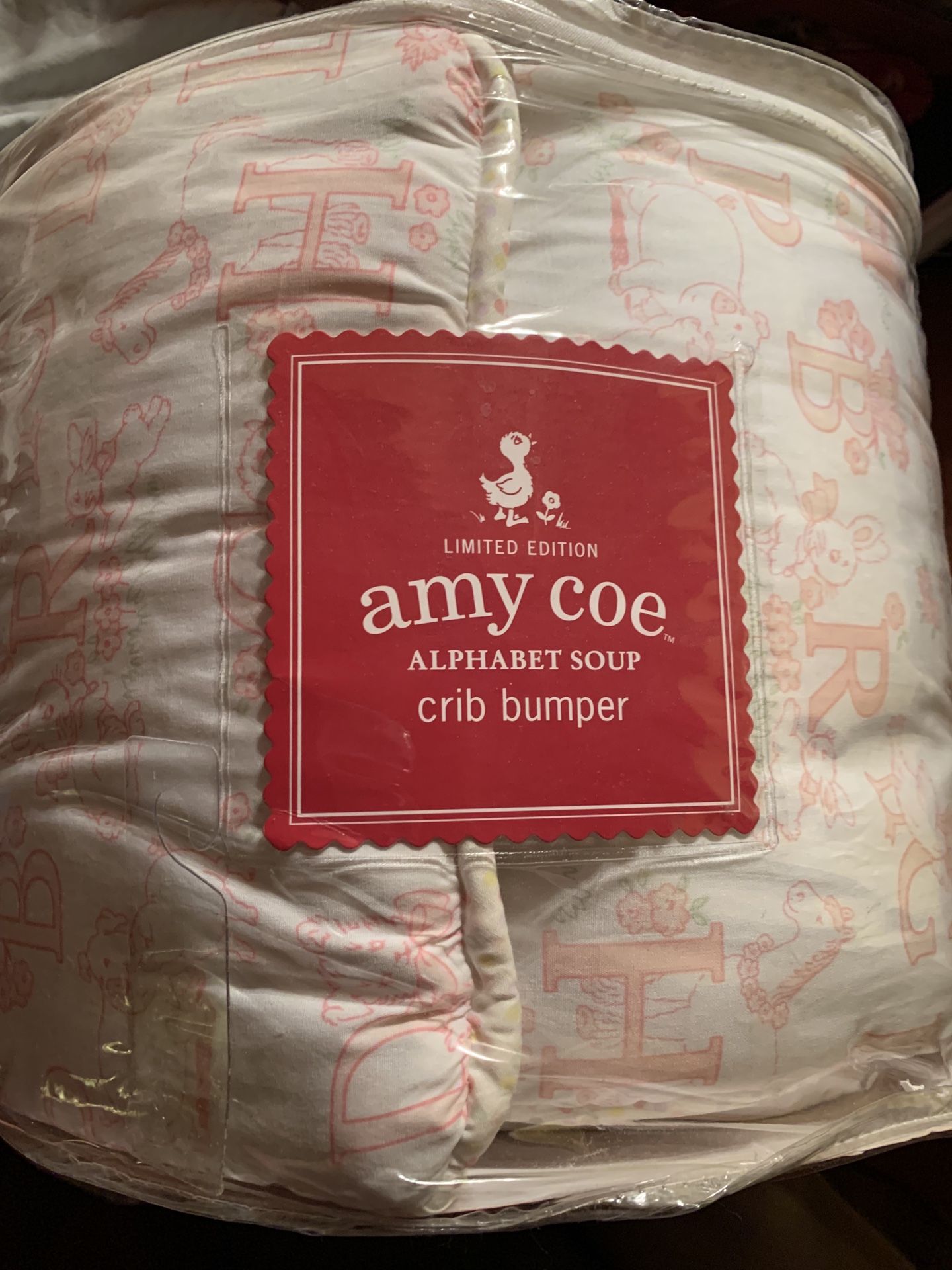 Brand New Amy Coe Baby Girl Crib Bedding