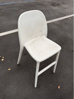 Petite White Chair