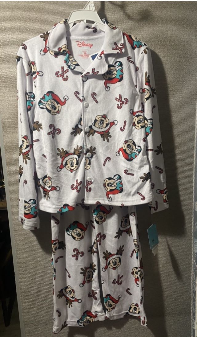 Mickey And Minnie Mouse Set Of 2 Size:10