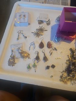 Earrings And Necklace