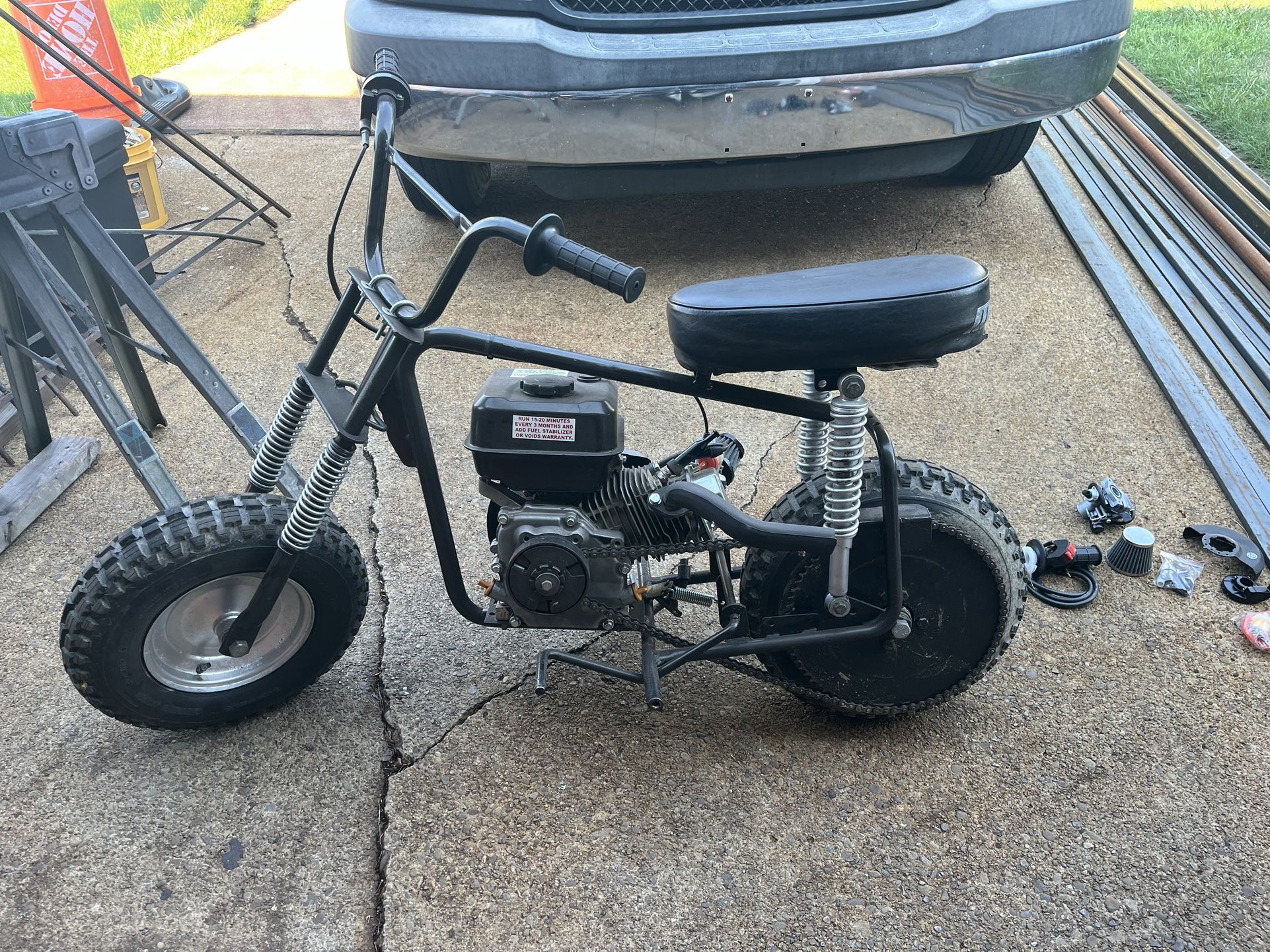 212cc Won’t Stay Running / Comes With Parts