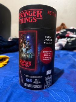 Stranger Things 500pc Jigsaw Puzzle Tin