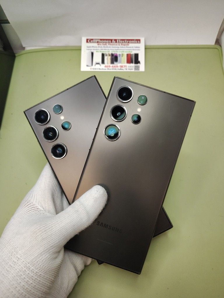 Samsung Galaxy S24 Ultra 256GB Factory Unlocked Excellent Condition On Payments With Just $10 Down