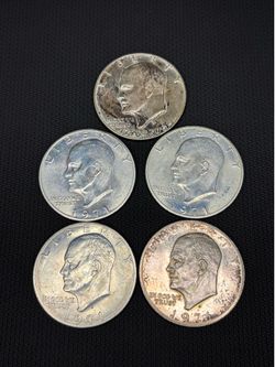 Silver Eisenhower Dollar