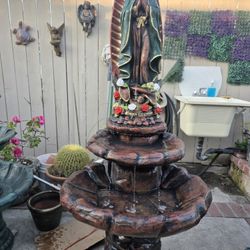 Fountain For Sale Of Virgen Of Guadalupe 