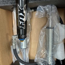 Fox 2.5 Factory Race Series With DSC 2005-2023 Tacoma Rear Shock Set