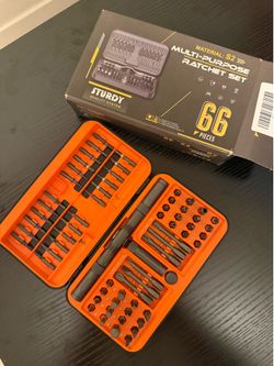 66-Piece Precision Ratchet Screwdriver Set – Magnetic S2 Steel Repair Kit