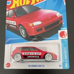 Hot Wheels ‘92 Honda Civic Eg 